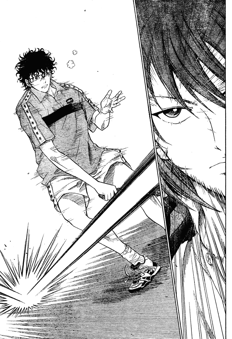 Prince of Tennis Chapter 216 page 14 - Chapter 216: Kirihara Akaya VS Fuji Syusuke