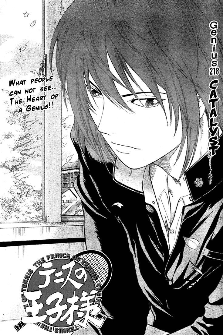 Prince of Tennis Chapter 218 page 5 - Chapter 218: Catalyst