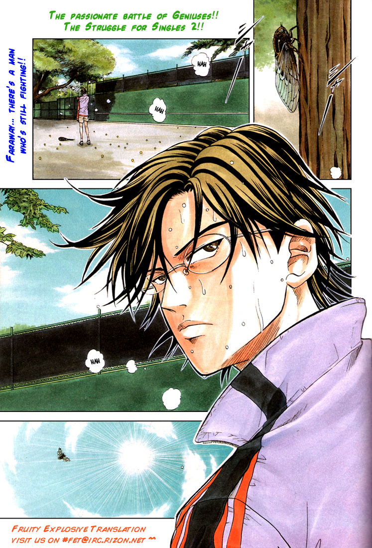 Prince of Tennis Chapter 219 page 1 - Chapter 219: And Fuji Smiles