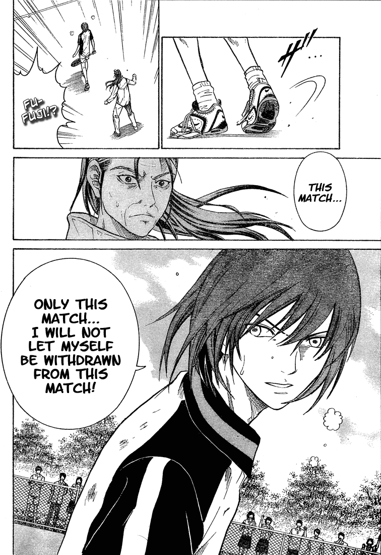 Prince of Tennis Chapter 219 page 10 - Chapter 219: And Fuji Smiles