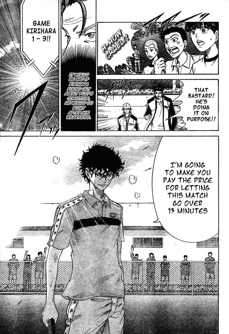 Prince of Tennis Chapter 219 page 13 - Chapter 219: And Fuji Smiles