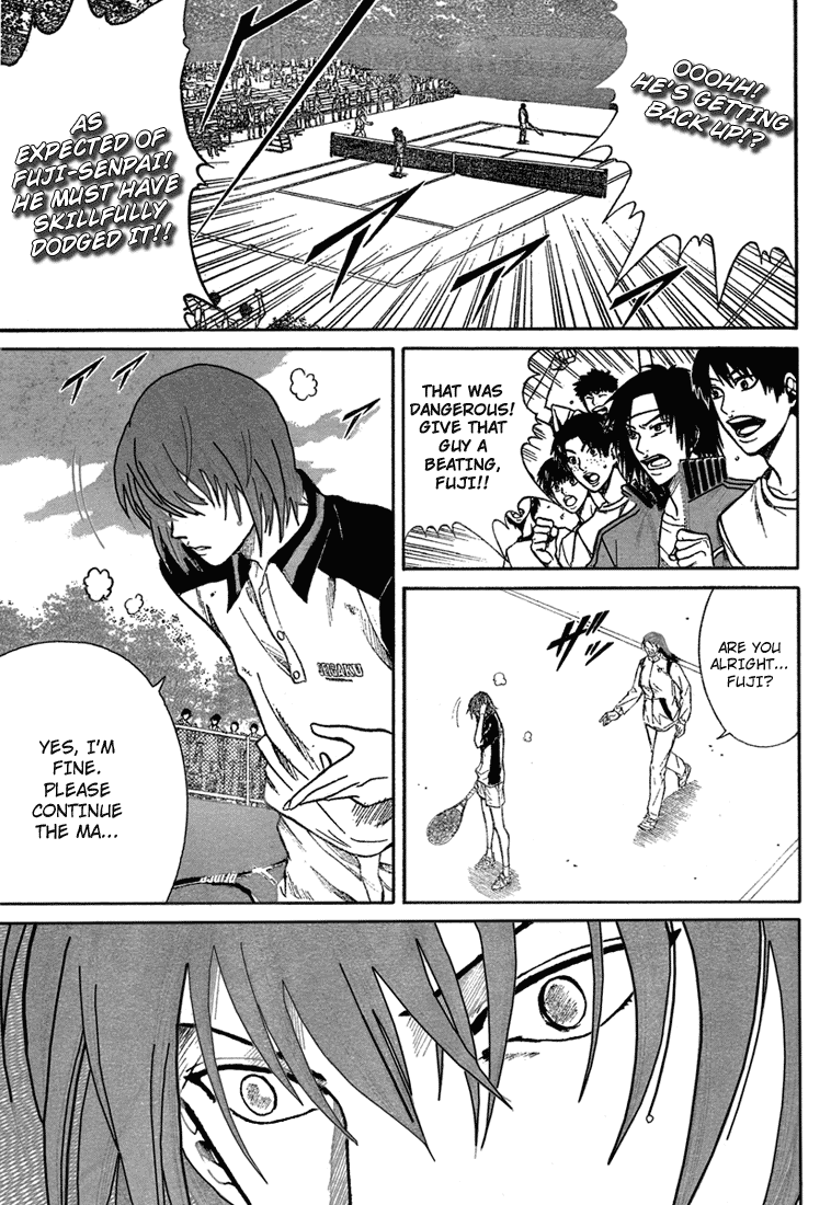 Prince of Tennis Chapter 219 page 5 - Chapter 219: And Fuji Smiles