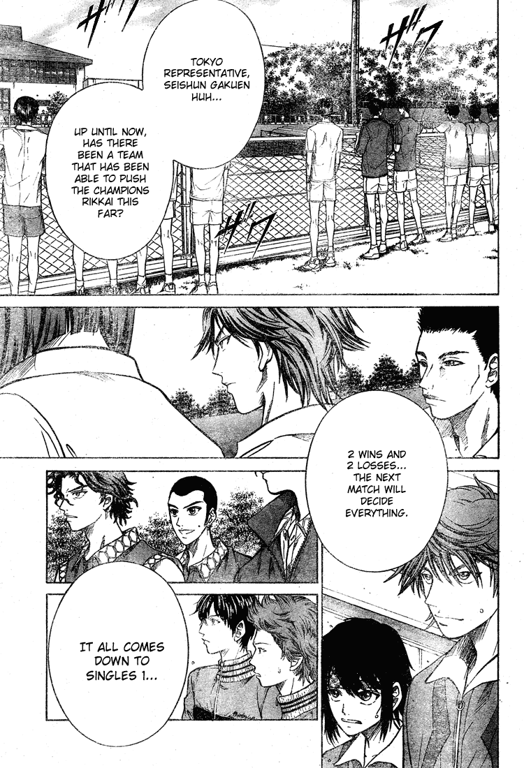 Prince of Tennis Chapter 223 page 7 - Chapter 223: The Feeling Of Existence