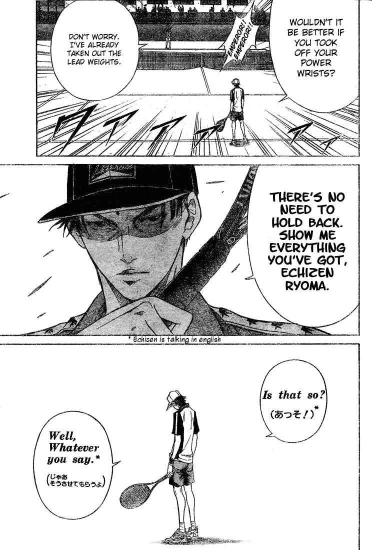 Prince of Tennis Chapter 224 page 12 - Chapter 224: Here Comes Ryoma