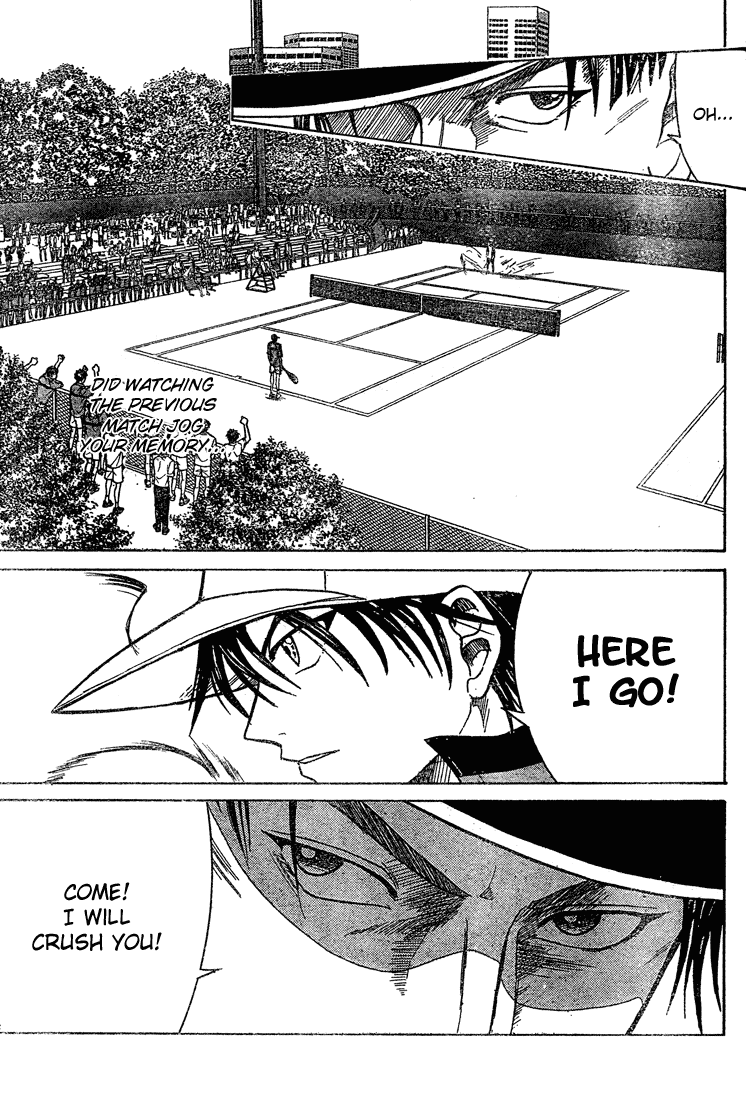 Prince of Tennis Chapter 224 page 15 - Chapter 224: Here Comes Ryoma