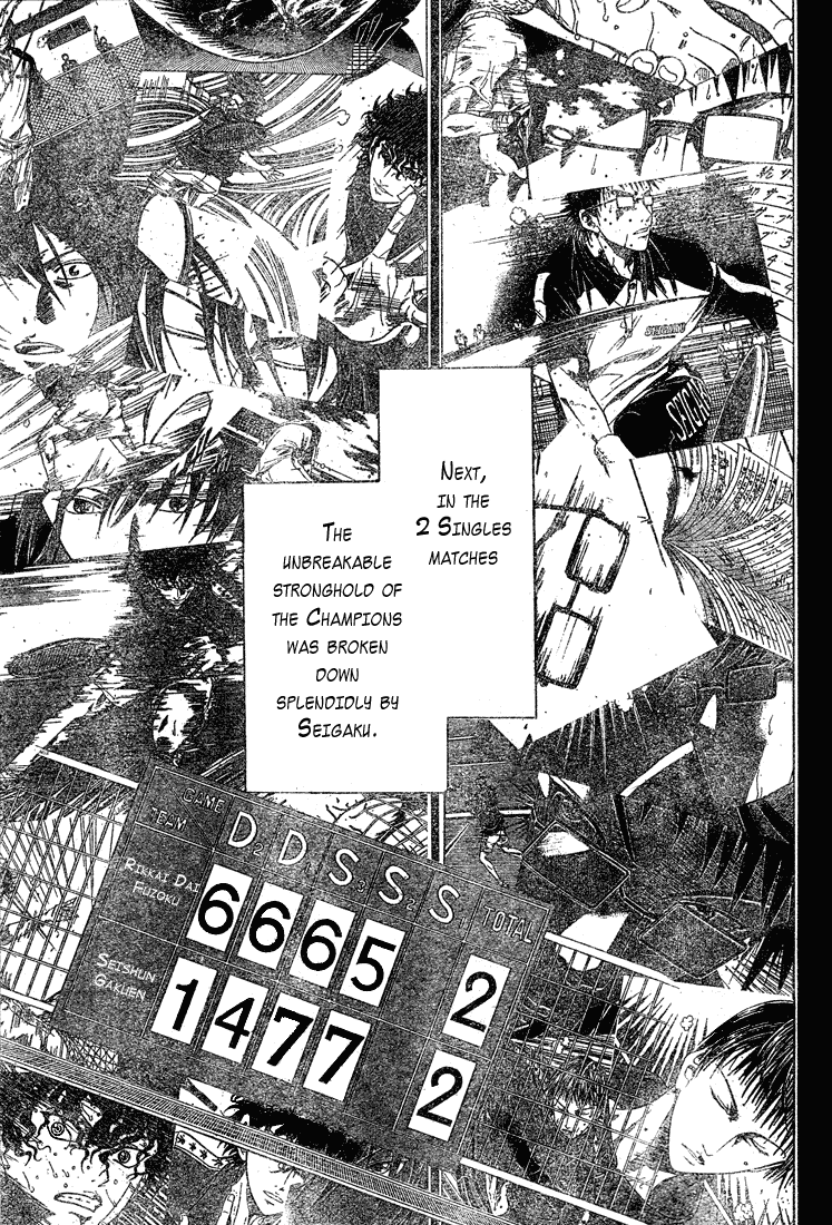 Prince of Tennis Chapter 224 page 3 - Chapter 224: Here Comes Ryoma