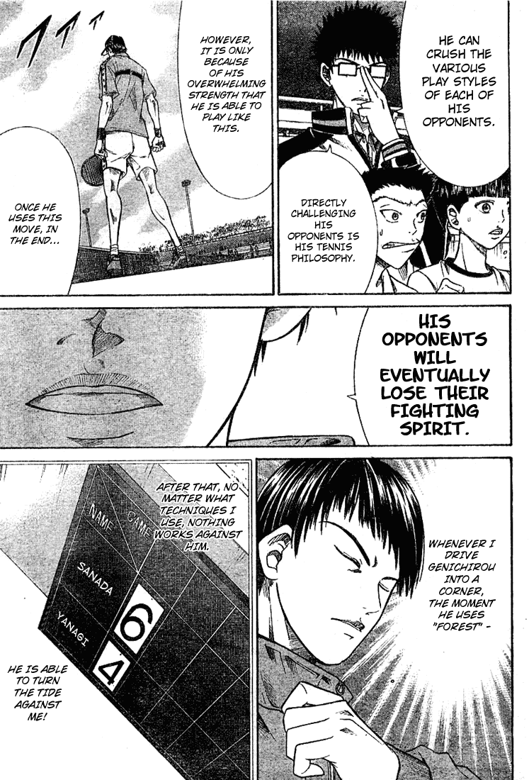 Prince of Tennis Chapter 226 page 5 - Chapter 226: An Existence That Transcends Self-Actualization