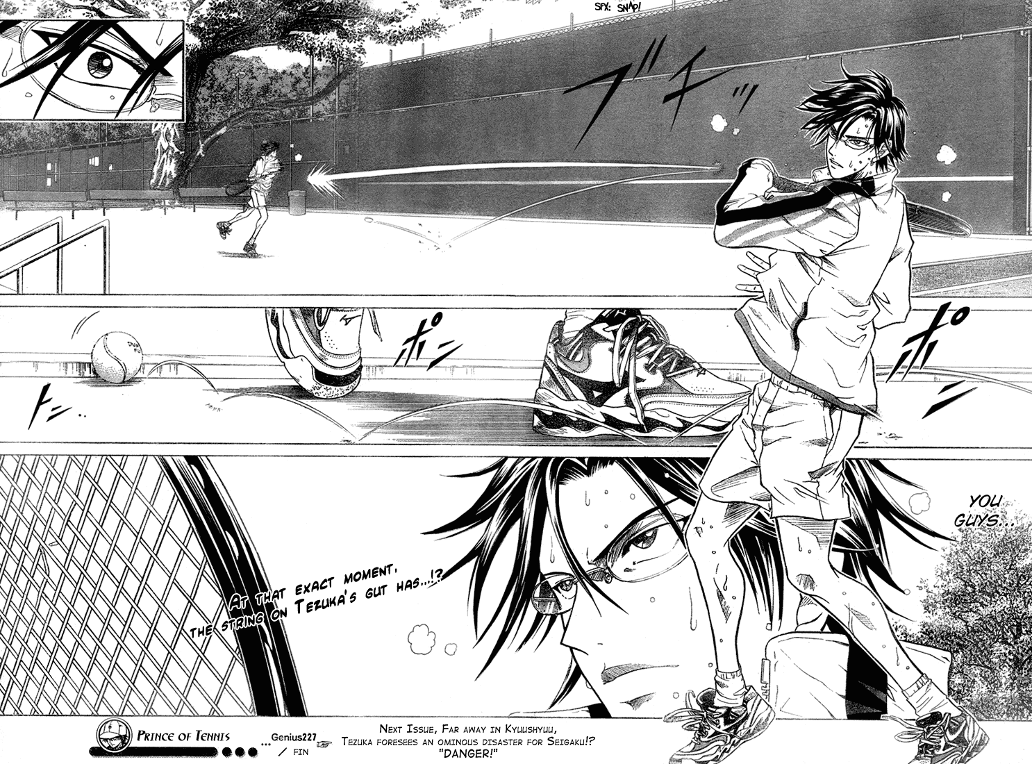 Prince of Tennis Chapter 227 page 16 - Chapter 227: A Shocking Fact