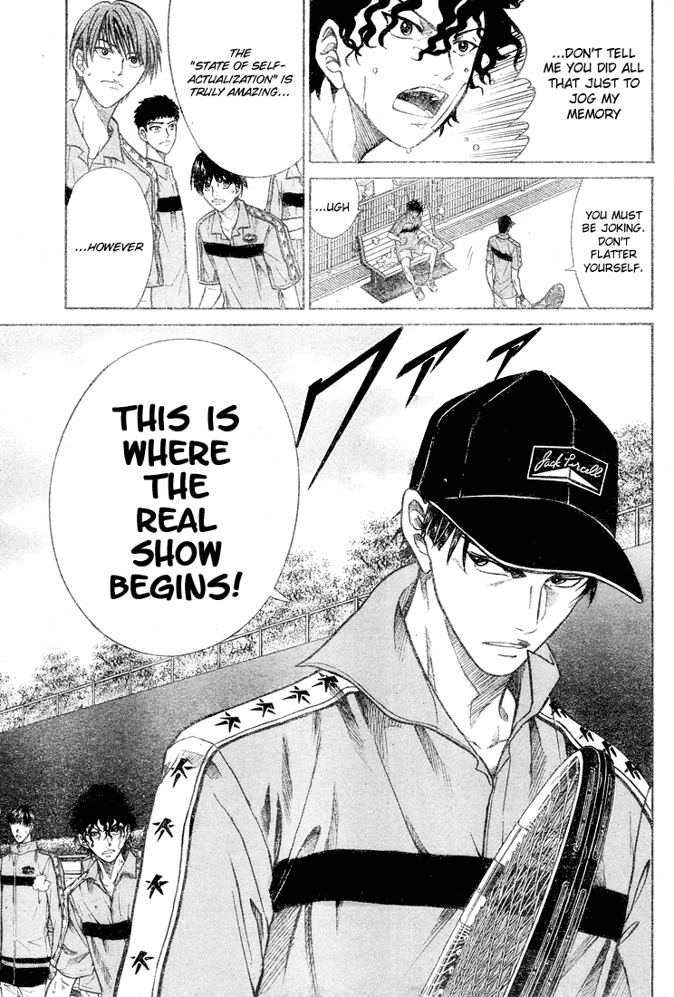 Prince of Tennis Chapter 227 page 5 - Chapter 227: A Shocking Fact