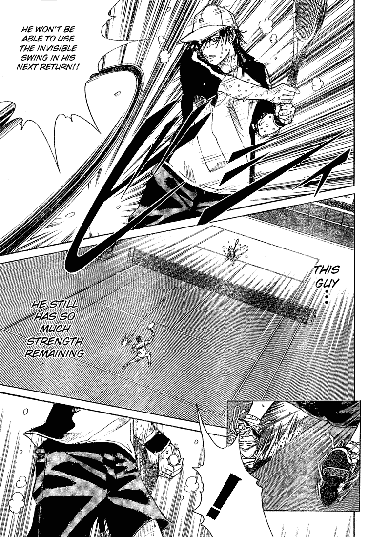 Prince of Tennis Chapter 228 page 10 - Chapter 228: One Who Falls With Despair