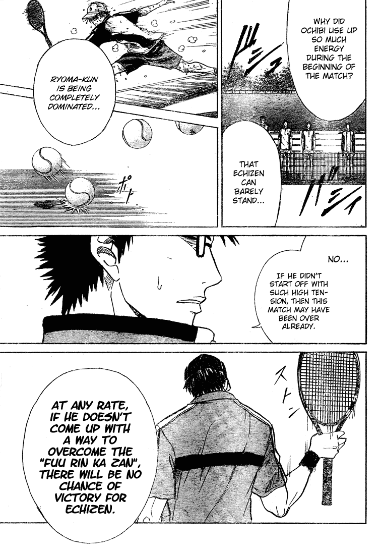Prince of Tennis Chapter 228 page 4 - Chapter 228: One Who Falls With Despair