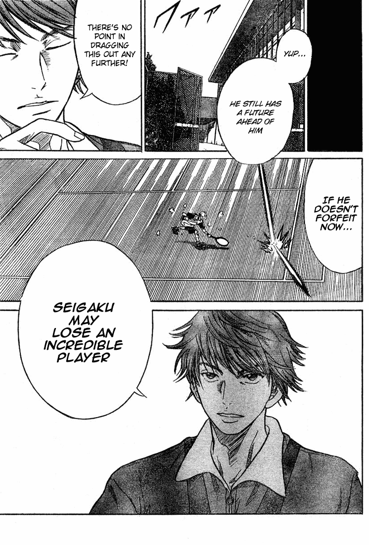 Prince of Tennis Chapter 229 page 12 - Chapter 229: Until The Very Last Point