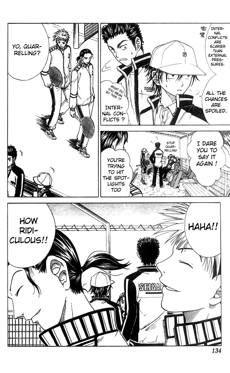 Prince of Tennis Chapter 23 page 10 - Chapter 23: First Defeat!?