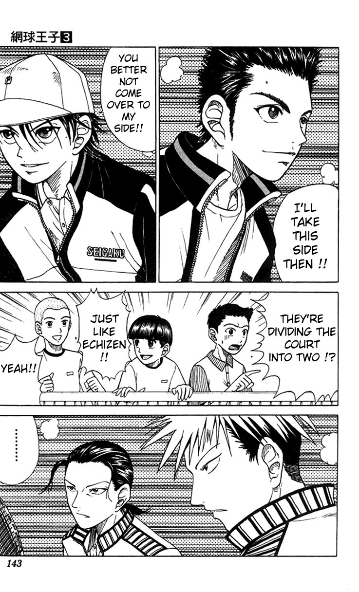 Prince of Tennis Chapter 23 page 19 - Chapter 23: First Defeat!?
