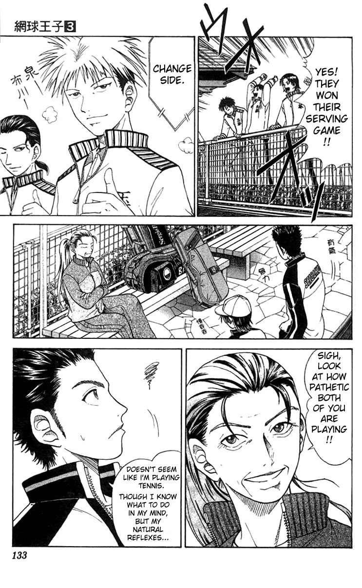 Prince of Tennis Chapter 23 page 9 - Chapter 23: First Defeat!?