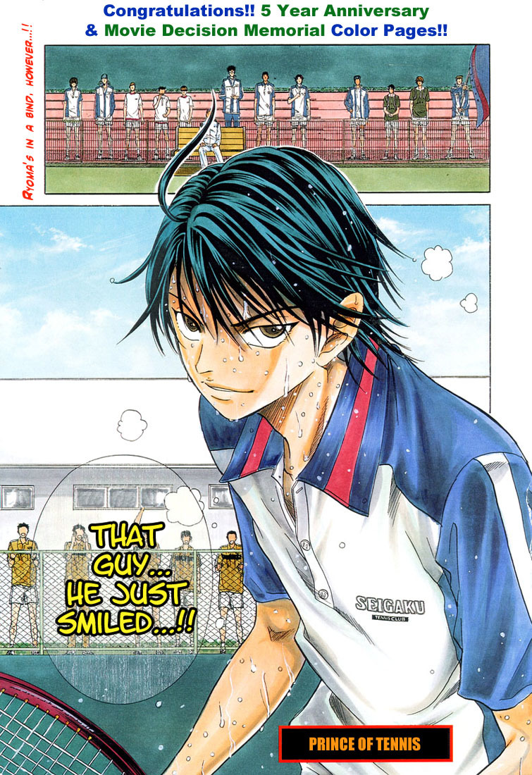 Prince of Tennis Chapter 230 page 1 - Chapter 230: Seigaku's Pillar Of Support