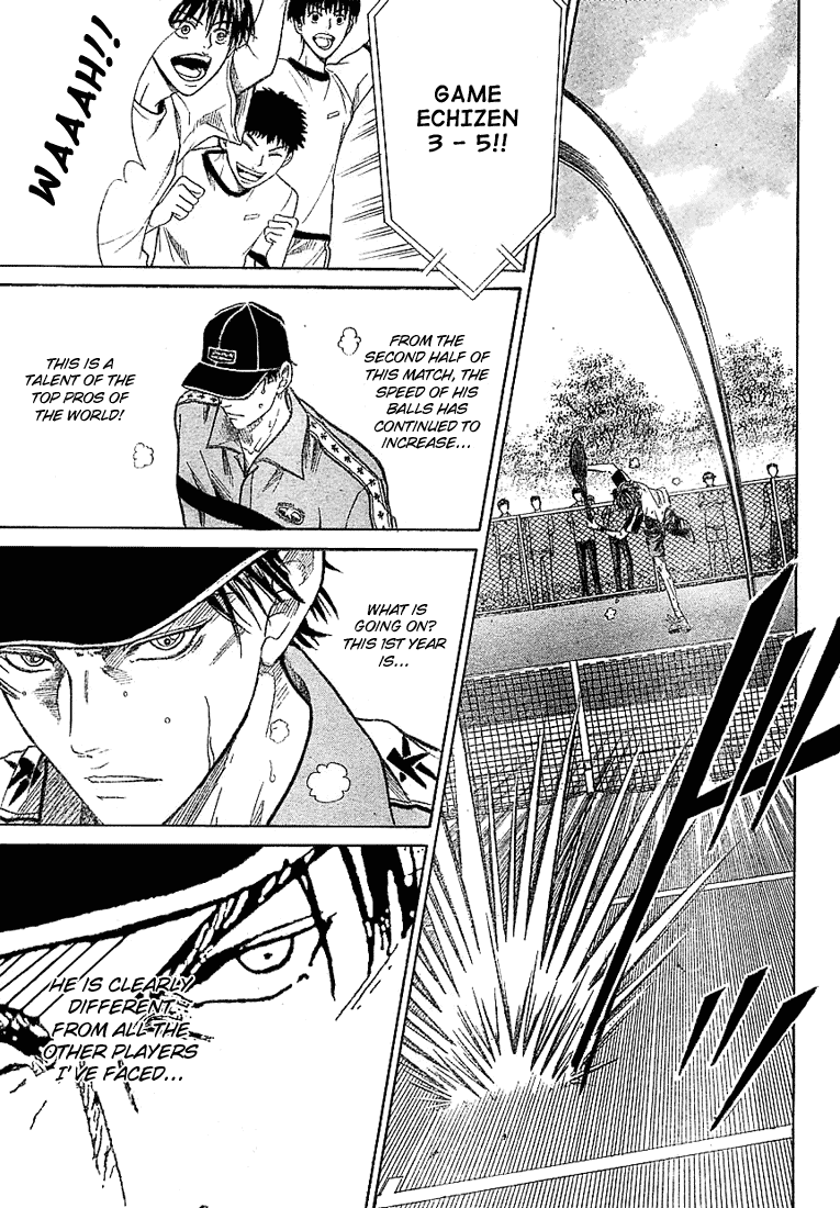 Prince of Tennis Chapter 231 page 14 - Chapter 231: Extraordinary Kid