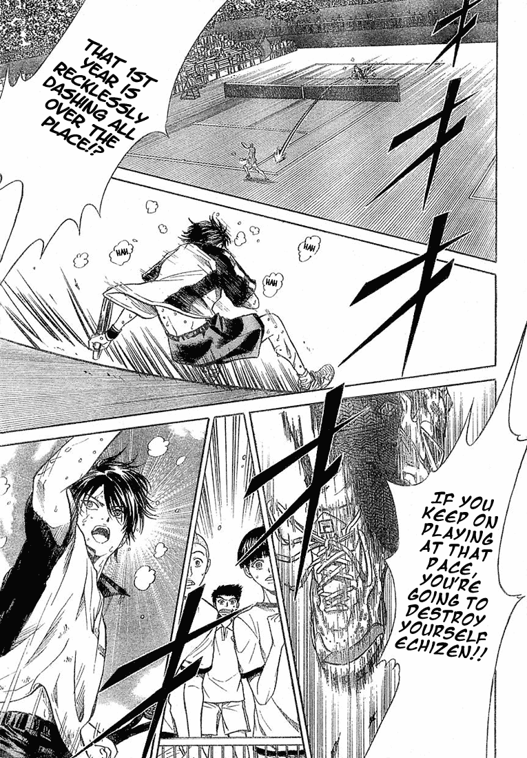 Prince of Tennis Chapter 231 page 8 - Chapter 231: Extraordinary Kid
