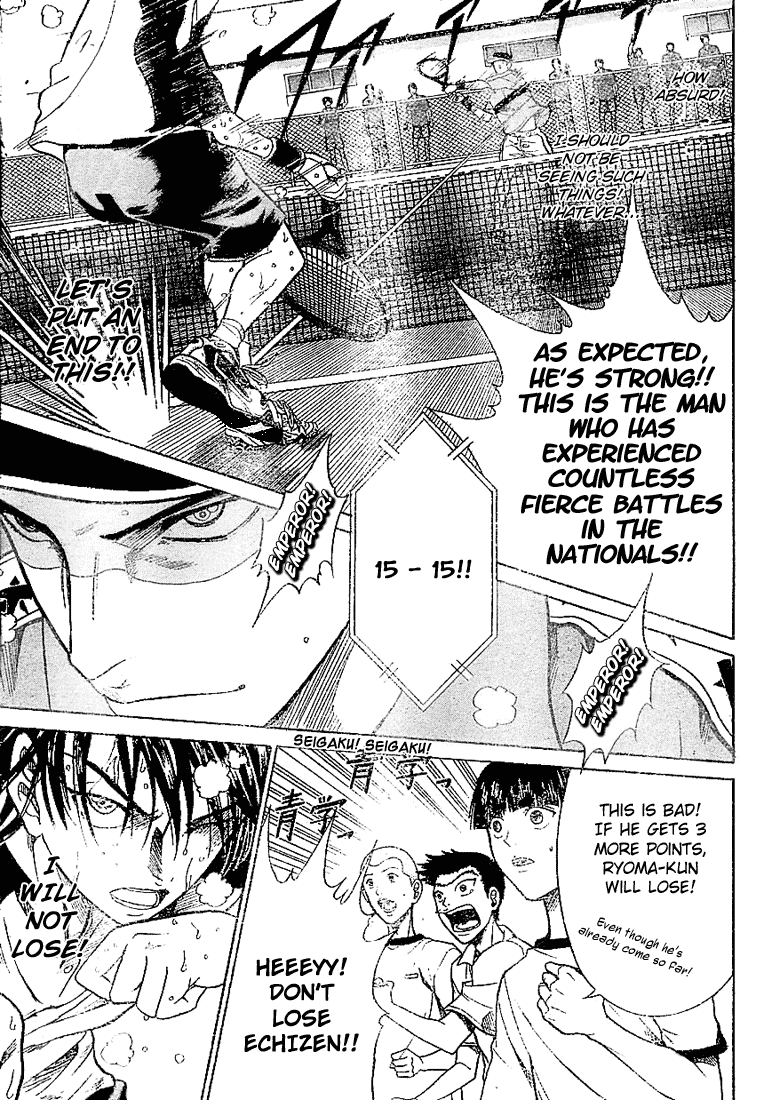 Prince of Tennis Chapter 232 page 10 - Chapter 232: Recollections