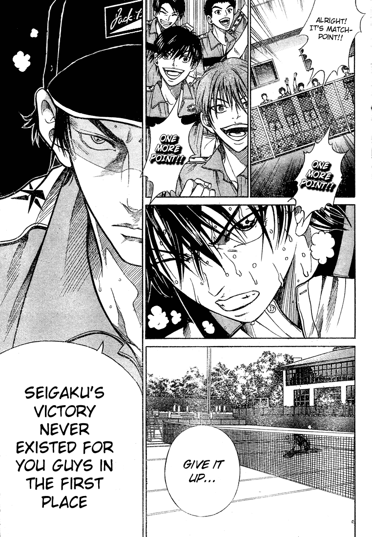 Prince of Tennis Chapter 233 page 8 - Chapter 233: A High Wall... Therefore
