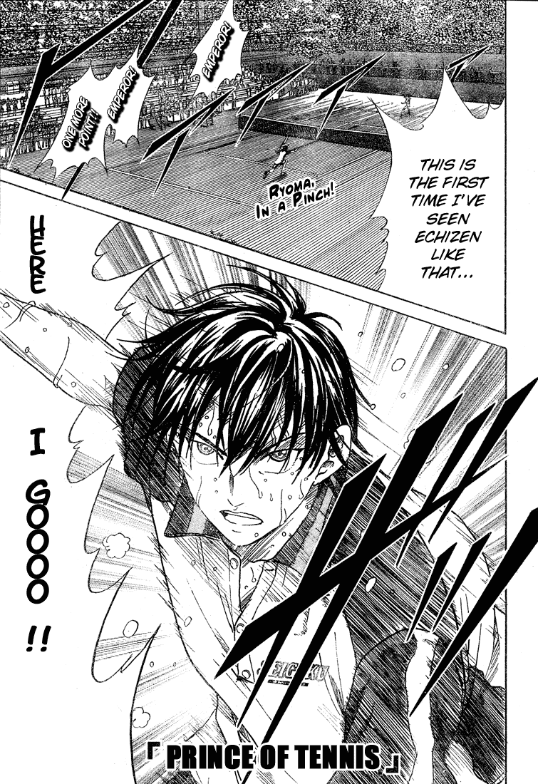 Prince of Tennis Chapter 234 page 1 - Chapter 234: The Captains Decision