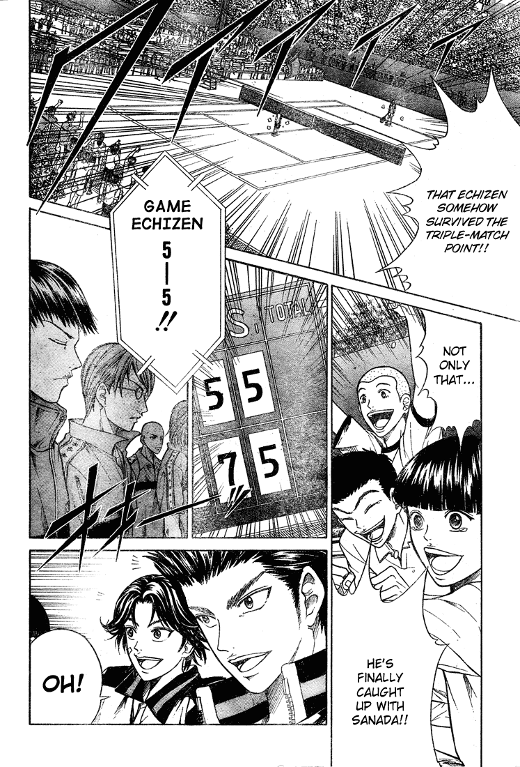 Prince of Tennis Chapter 234 page 4 - Chapter 234: The Captains Decision