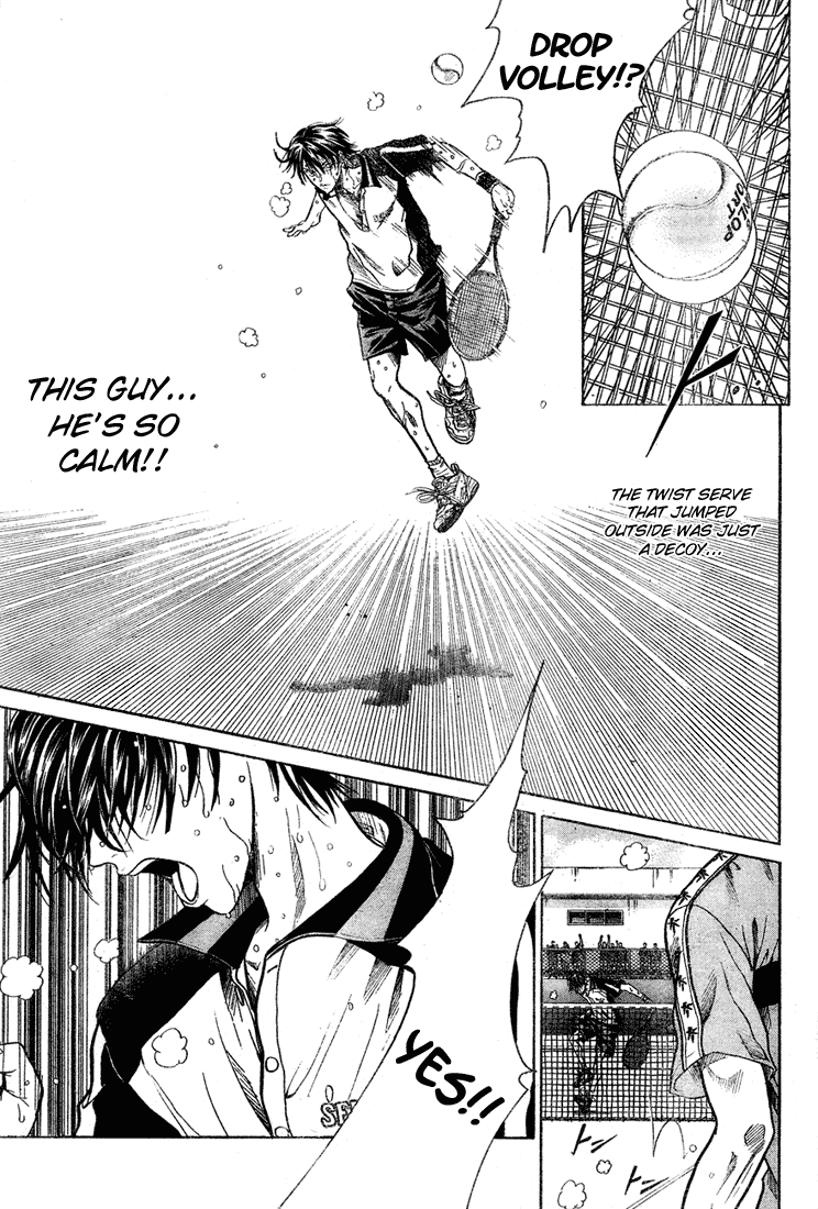 Prince of Tennis Chapter 234 page 8 - Chapter 234: The Captains Decision