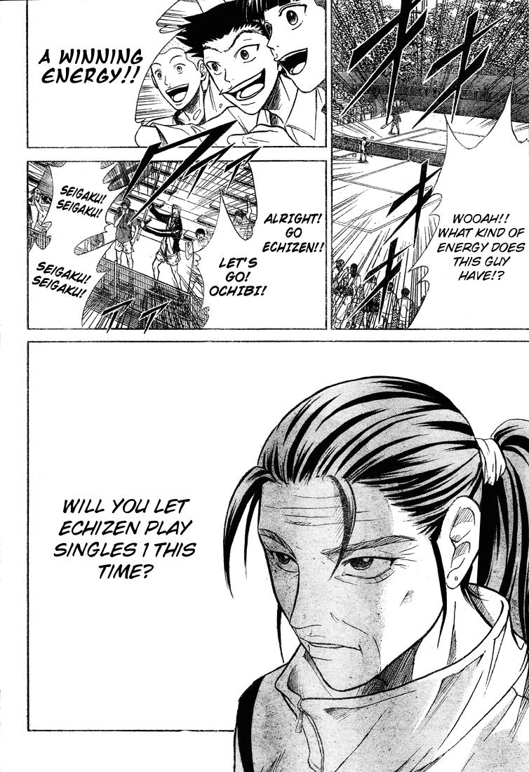 Prince of Tennis Chapter 234 page 9 - Chapter 234: The Captains Decision