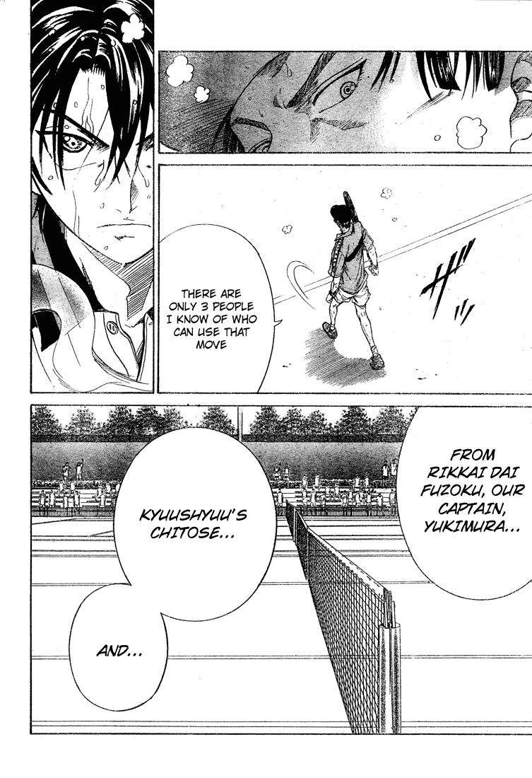 Prince of Tennis Chapter 235 page 2 - Chapter 235: The Number One Person Who Hates Losing
