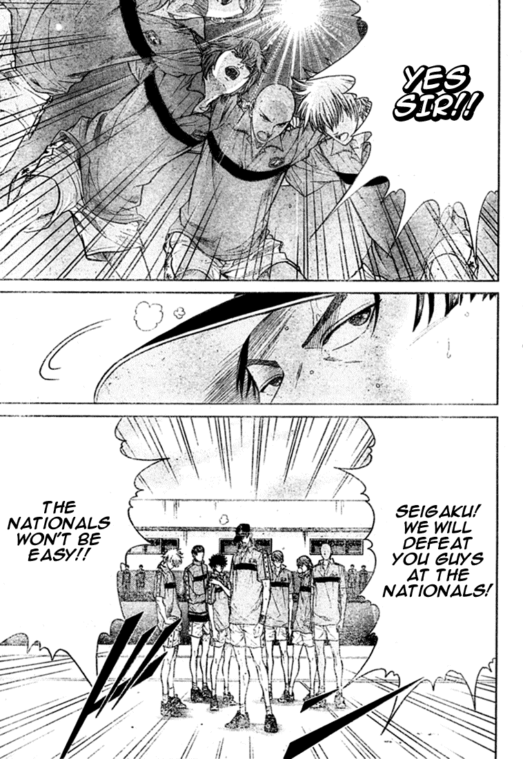 Prince of Tennis Chapter 236 page 10 - Chapter 236: A New Messenger