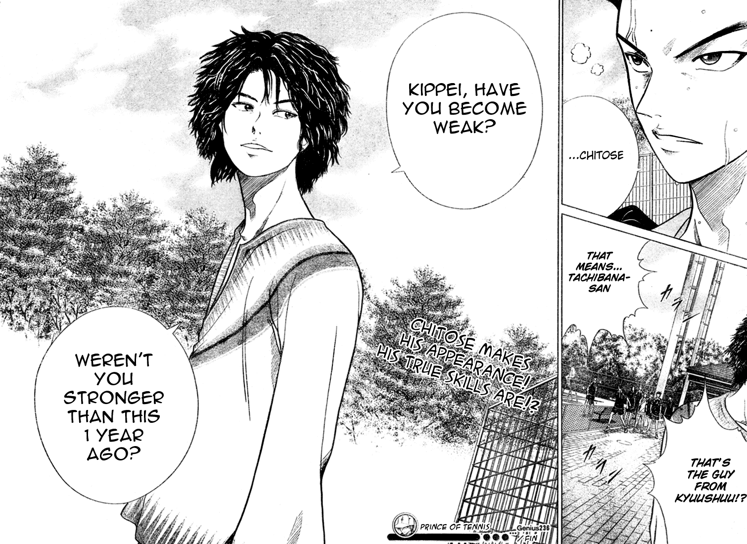Prince of Tennis Chapter 236 page 16 - Chapter 236: A New Messenger