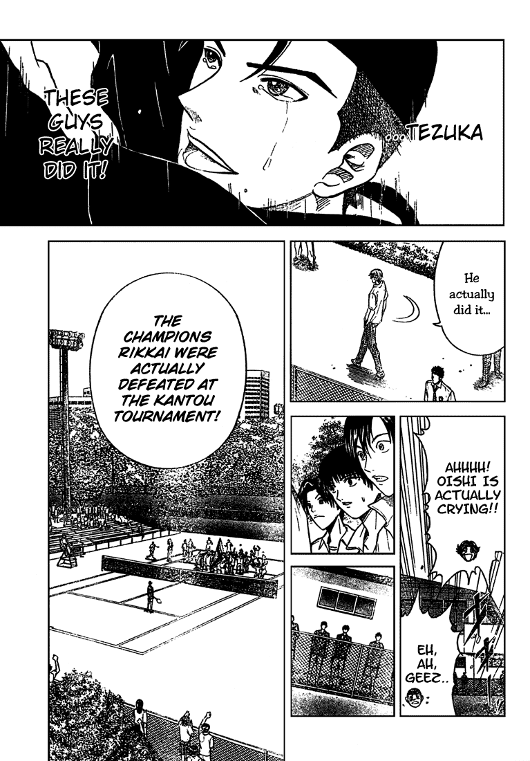 Prince of Tennis Chapter 236 page 4 - Chapter 236: A New Messenger
