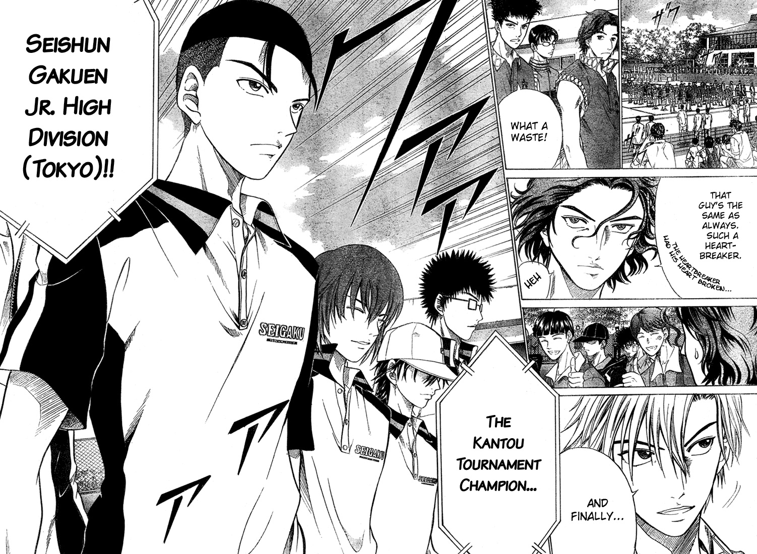 Prince of Tennis Chapter 237 page 6 - Chapter 237: Seigaku's Summer Vacation