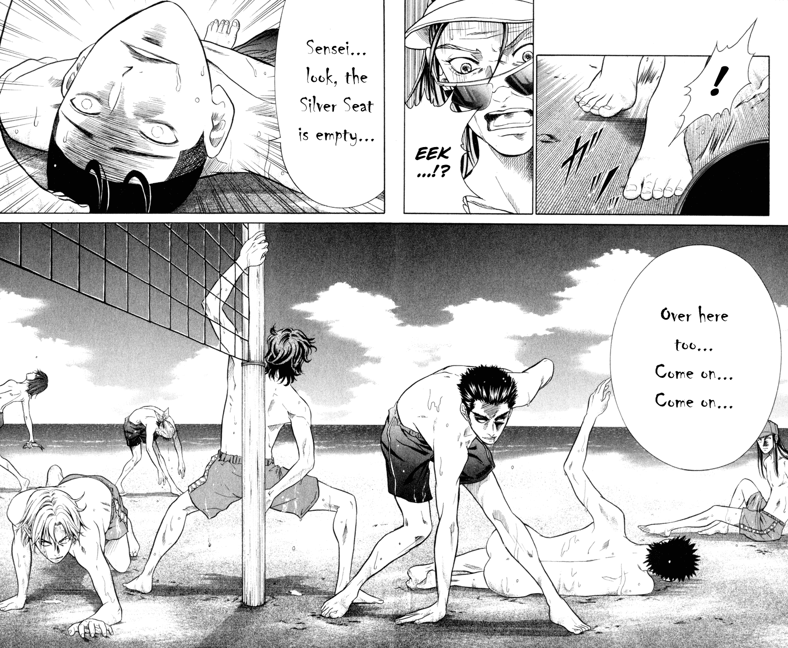 Prince of Tennis Chapter 239 page 12 - Chapter 239: The Approaching Nightmare: Silver Seat!!