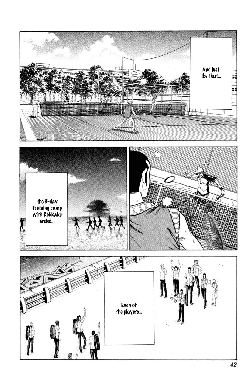Prince of Tennis Chapter 239 page 15 - Chapter 239: The Approaching Nightmare: Silver Seat!!