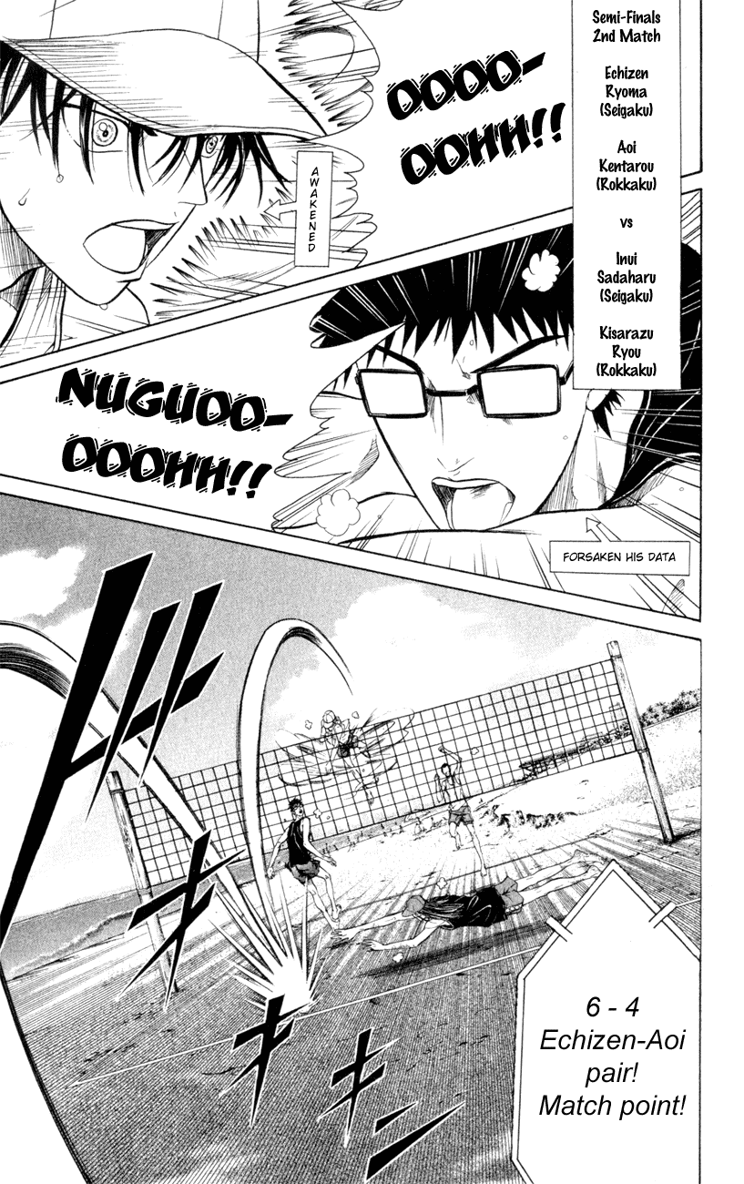 Prince of Tennis Chapter 239 page 5 - Chapter 239: The Approaching Nightmare: Silver Seat!!