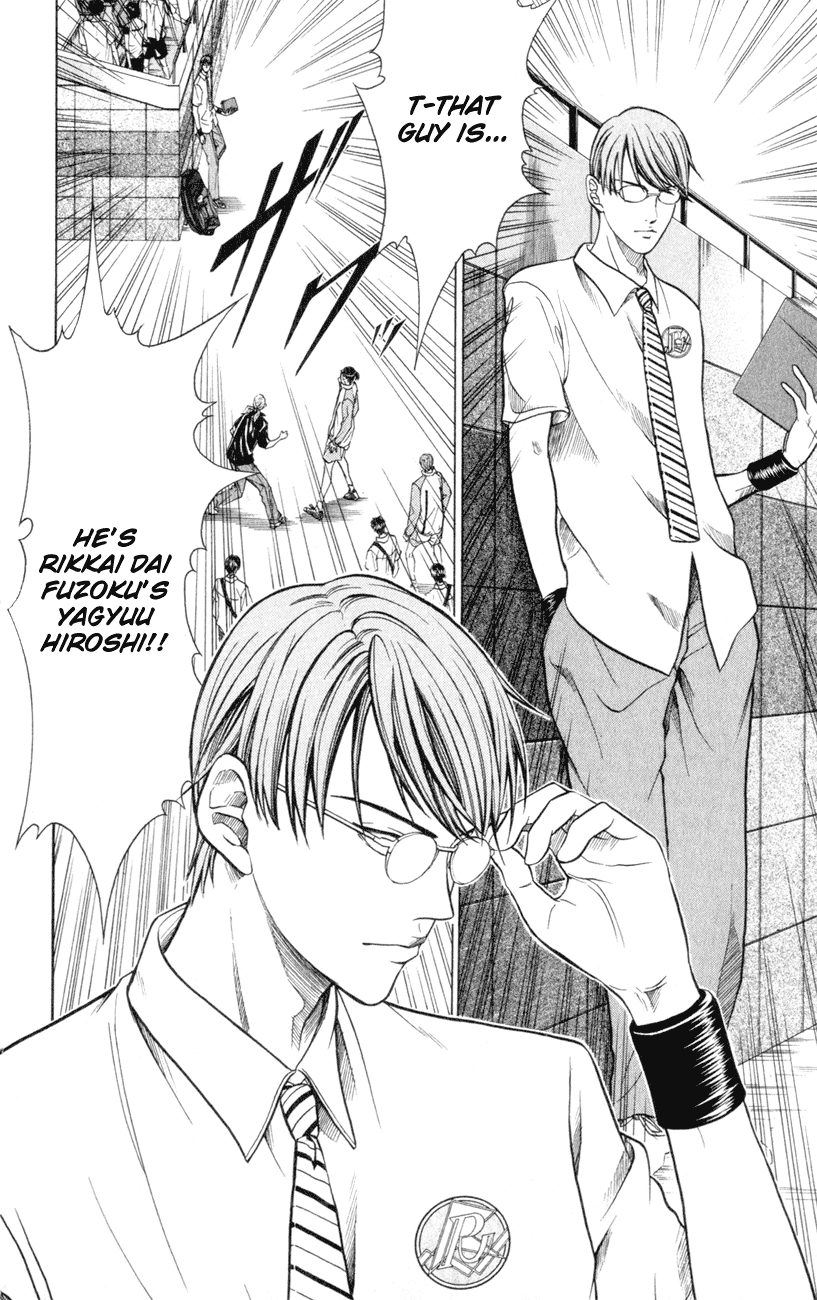 Prince of Tennis Chapter 240 page 10 - Chapter 240: A Strange Encounter
