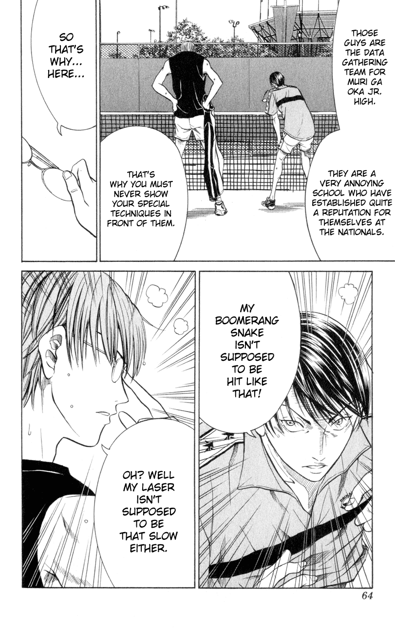 Prince of Tennis Chapter 240 page 18 - Chapter 240: A Strange Encounter
