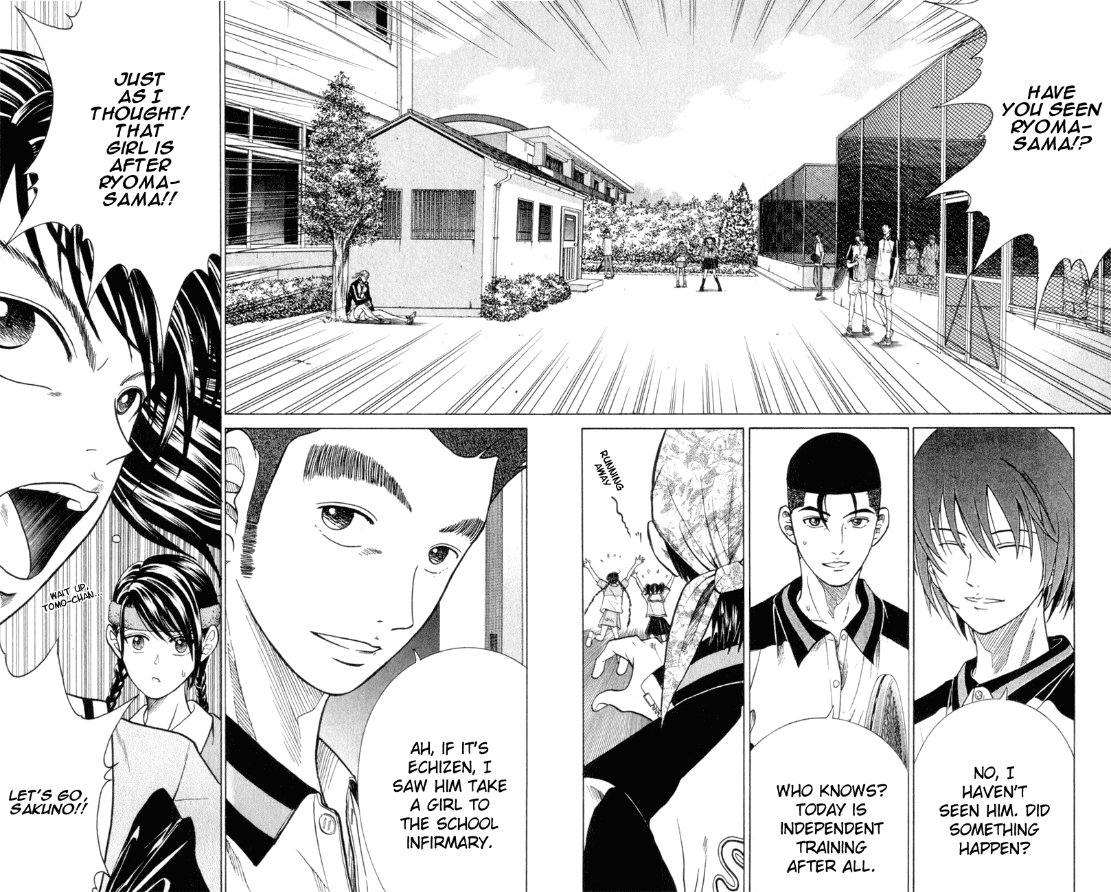 Prince of Tennis Chapter 241 page 10 - Chapter 241: Ryoma's Girlfriend