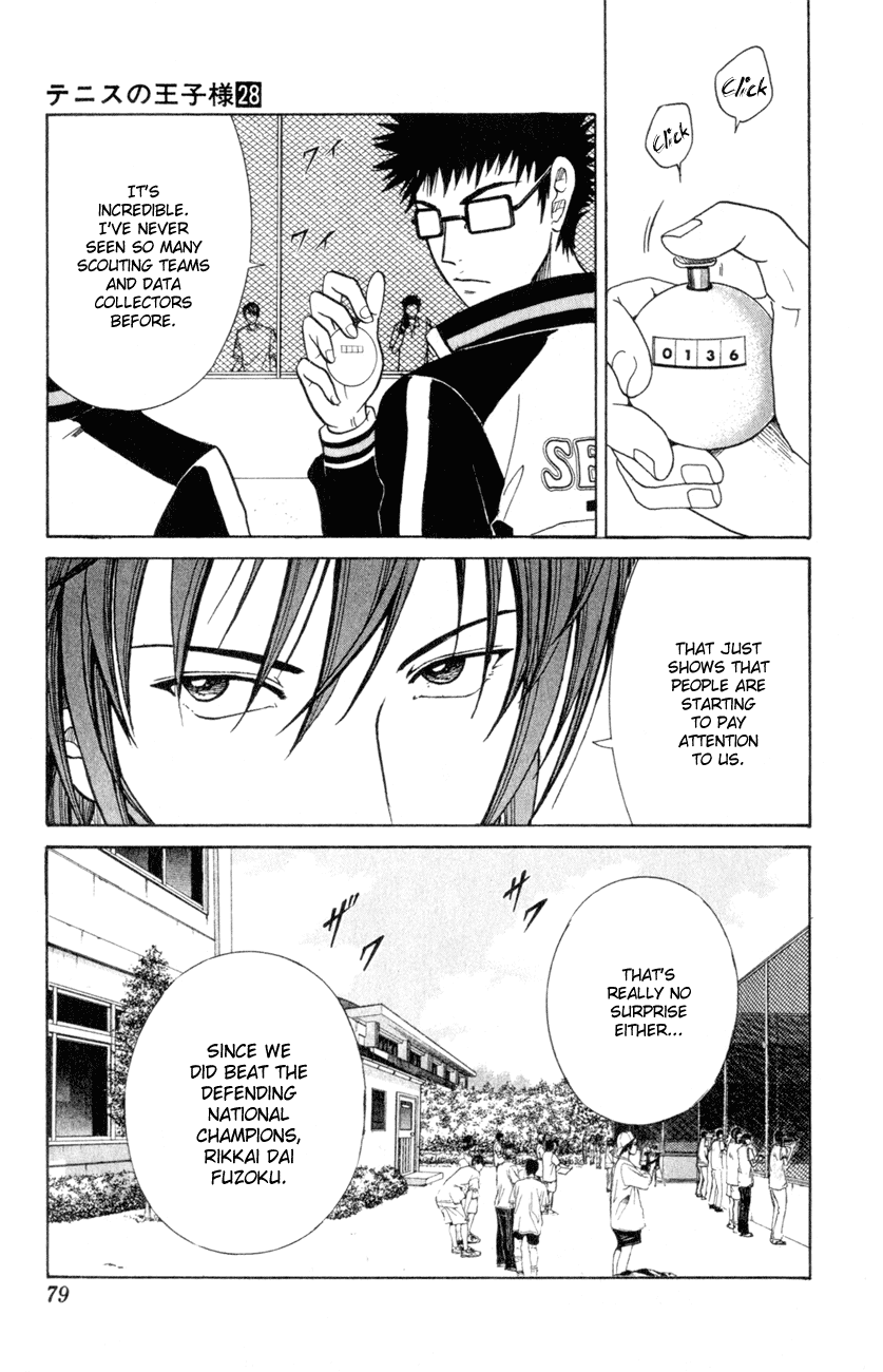 Prince of Tennis Chapter 241 page 16 - Chapter 241: Ryoma's Girlfriend