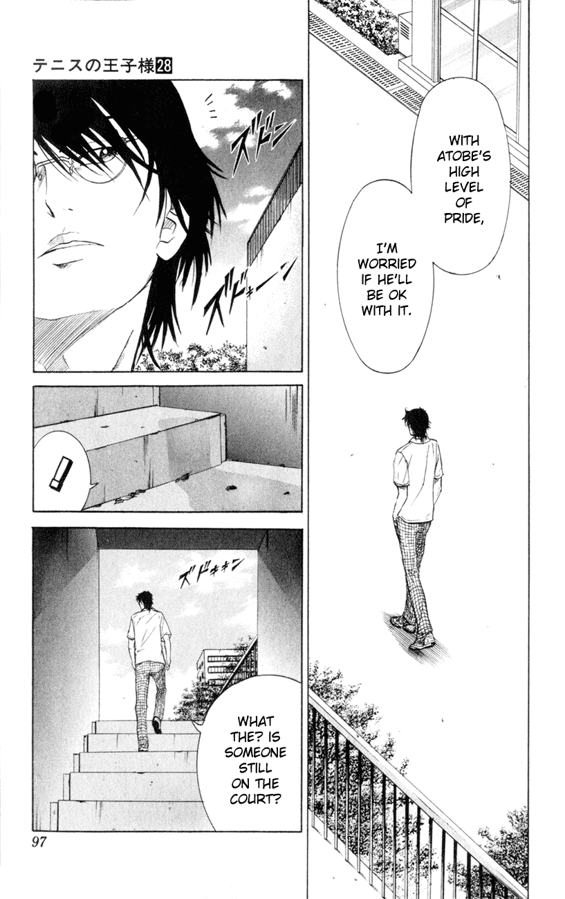 Prince of Tennis Chapter 242 page 11 - Chapter 242: Hyoutei Rhapsody
