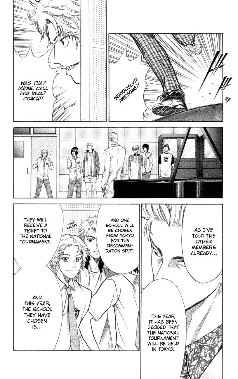 Prince of Tennis Chapter 242 page 8 - Chapter 242: Hyoutei Rhapsody