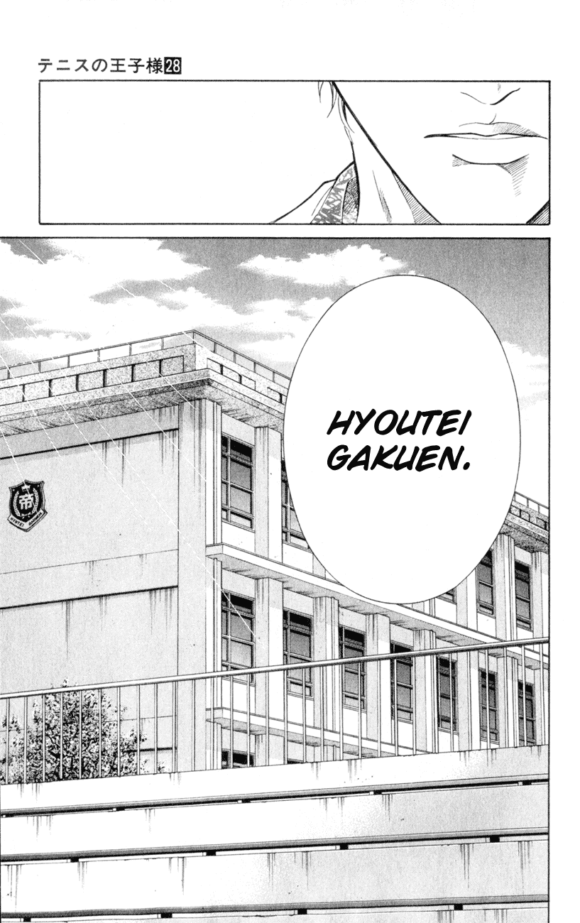 Prince of Tennis Chapter 242 page 9 - Chapter 242: Hyoutei Rhapsody