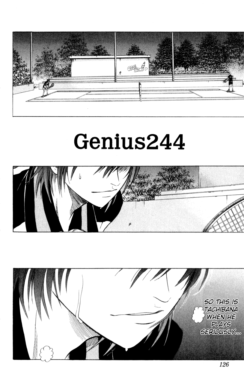 Prince of Tennis Chapter 244 page 2 - Chapter 244: A Place Where The Top Talents Gather Once Every 10 Years