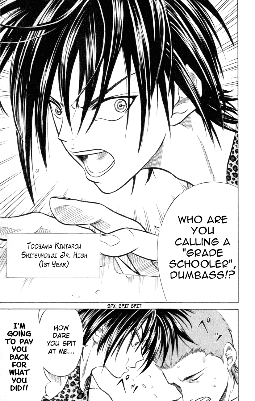 Prince of Tennis Chapter 245 page 8 - Chapter 245: Wild 1 - Tough Guy