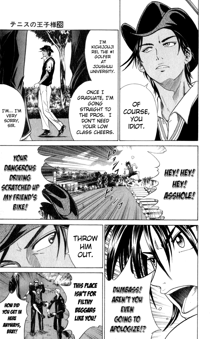 Prince of Tennis Chapter 246 page 11 - Chapter 246: Wild 2 - Treasure