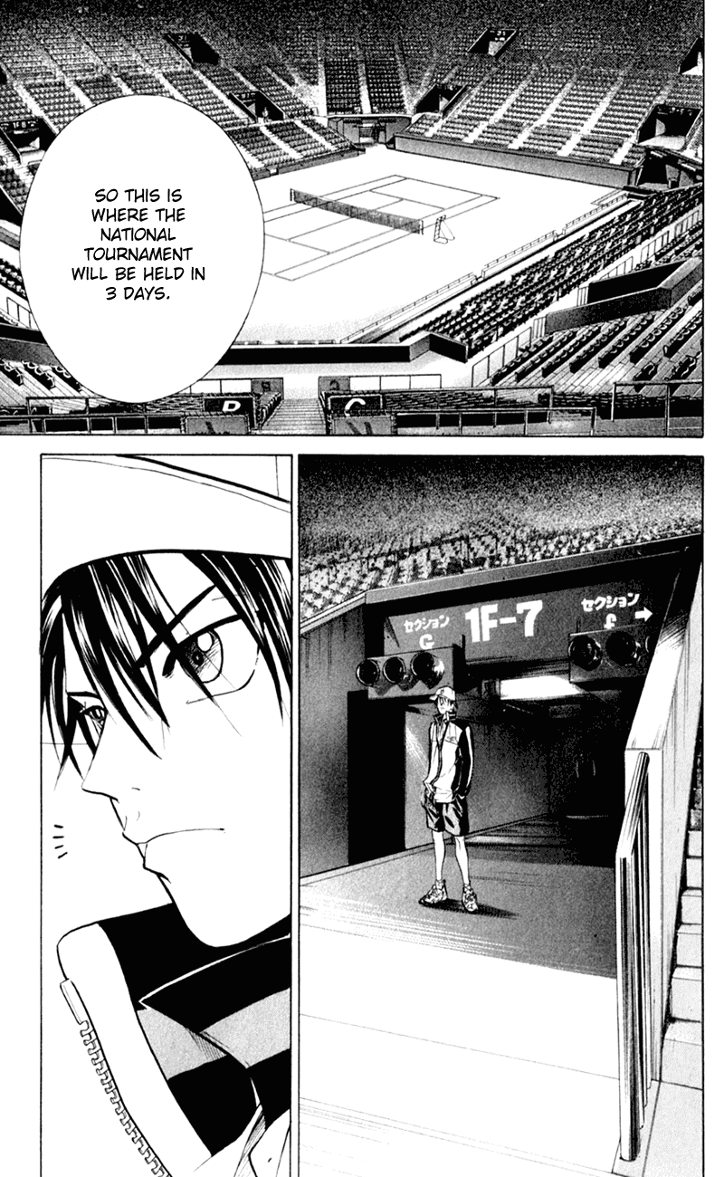 Prince of Tennis Chapter 247 page 22 - Chapter 247: Wild 3 - Goodbye Pei-chan... And