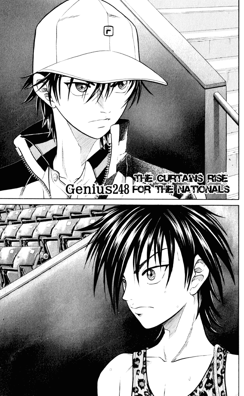 Prince of Tennis Chapter 248 page 1 - Chapter 248: The Curtains Rise For The Nationals