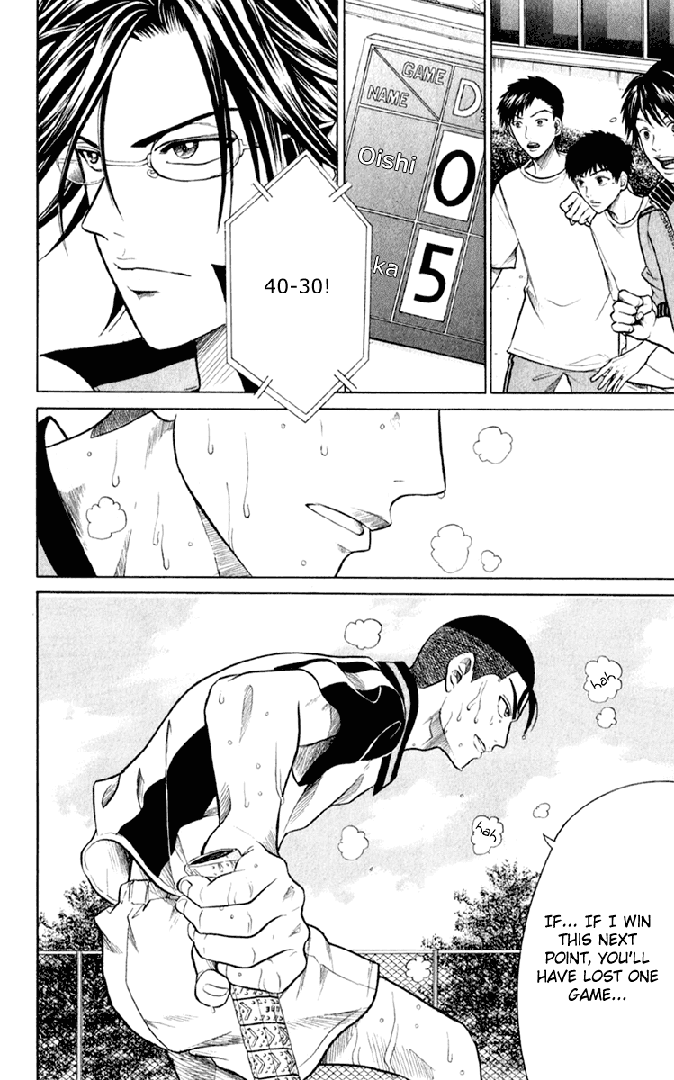 Prince of Tennis Chapter 250 page 10 - Chapter 250: Oishi's Decision