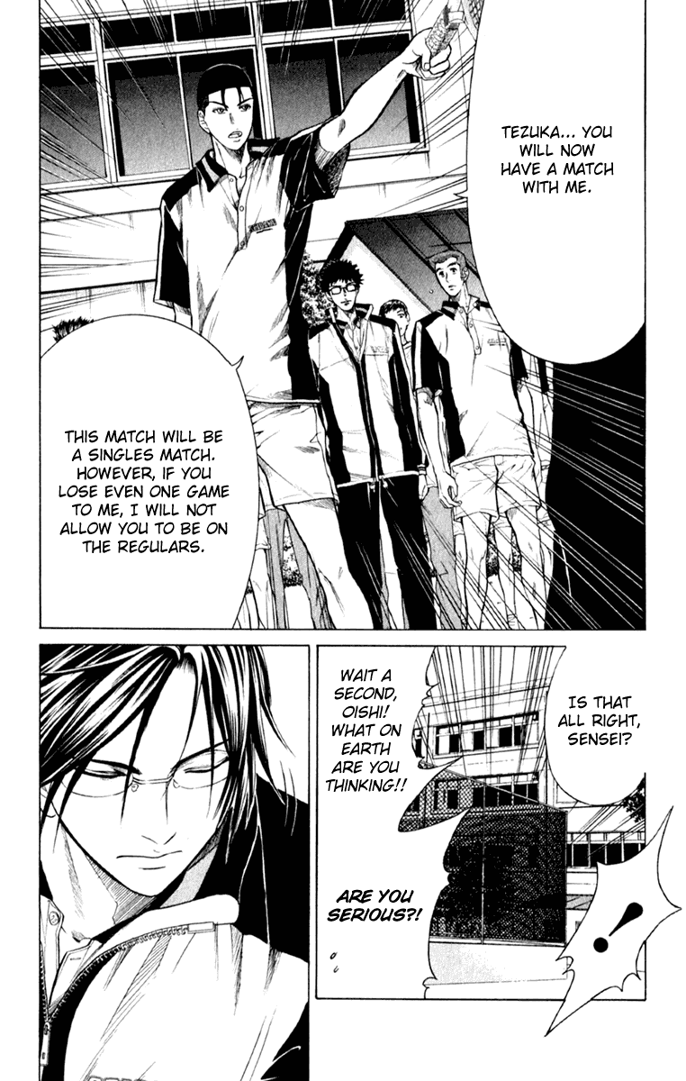 Prince of Tennis Chapter 250 page 5 - Chapter 250: Oishi's Decision